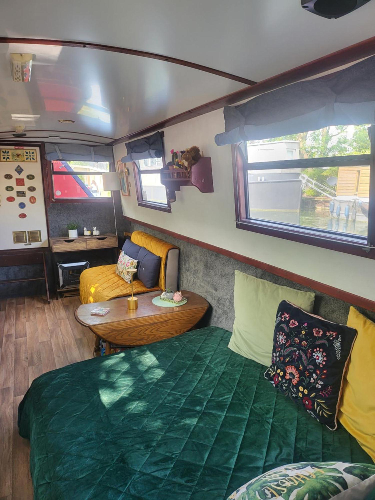 Comfy Canal Boat In Little Venice For Family & Friends Hotell London Exteriör bild