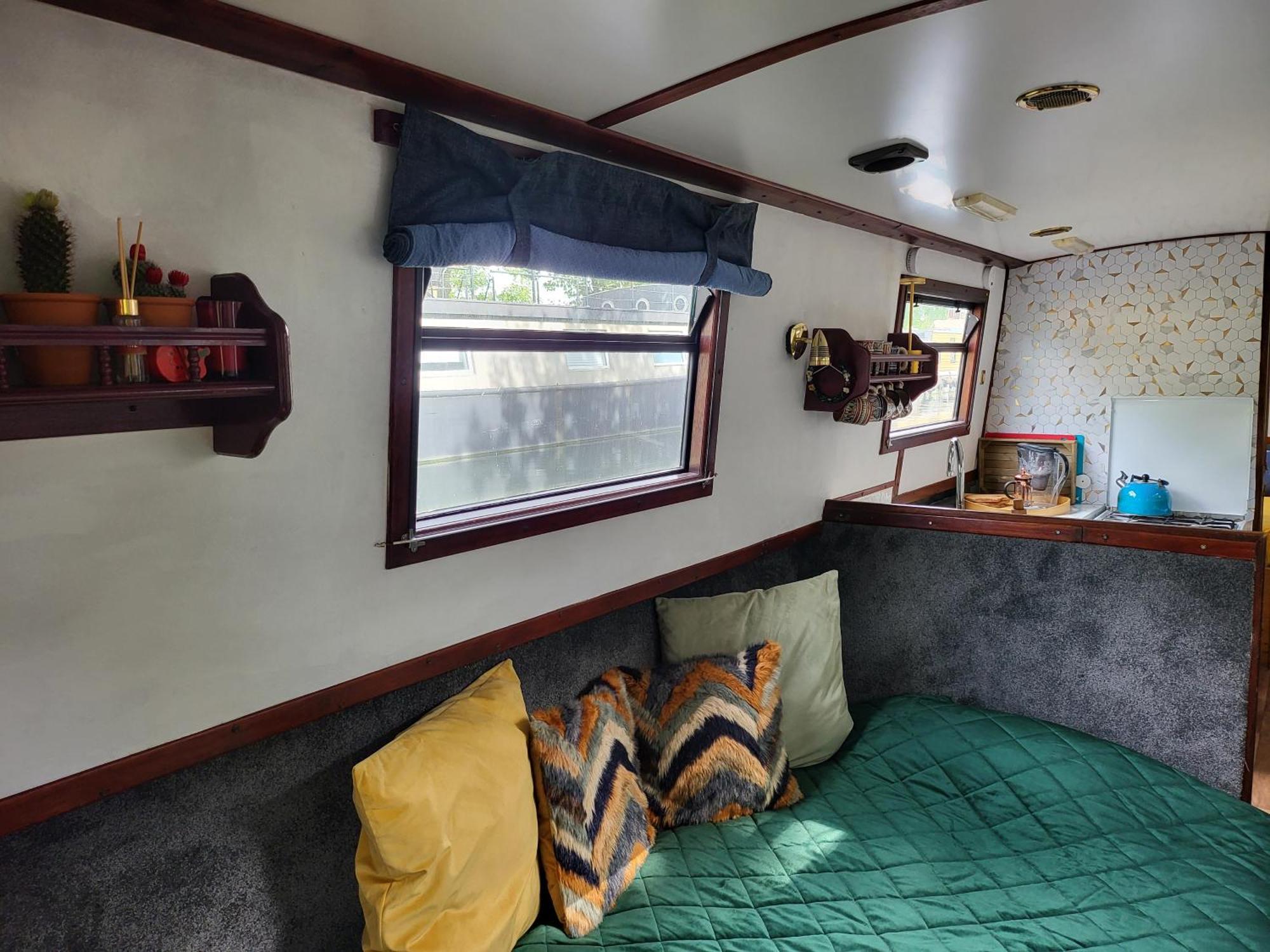 Comfy Canal Boat In Little Venice For Family & Friends Hotell London Exteriör bild